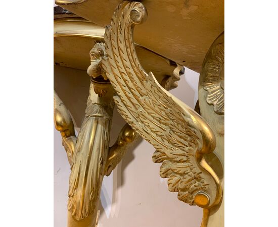 PAIR OF CARVED CONSOLES 19TH CENTURY