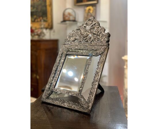 Antique Neo-Renaissance Table Mirror, 19th Century