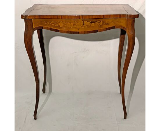 Inlaid table Napoleon III mid-19th century
