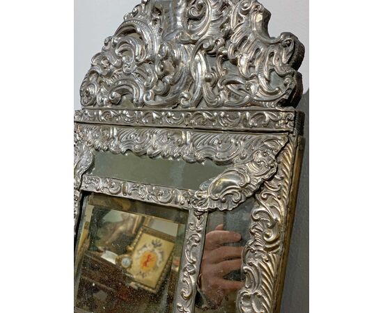 Antique Neo-Renaissance Table Mirror, 19th Century