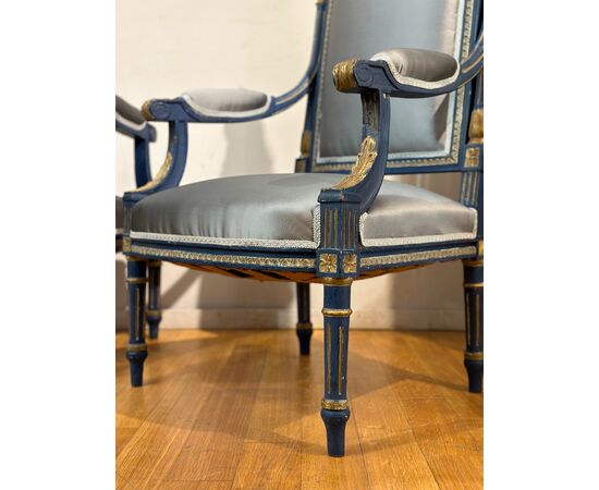 PAIR OF LATE 18TH CENTURY ARMCHAIRS