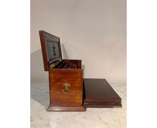 LATE 19TH CENTURY ENGLISH TRAVELING DESK