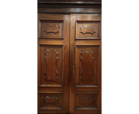 Louis XIV walnut wardrobe, late 17th century