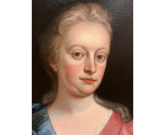 Pair of French portraits