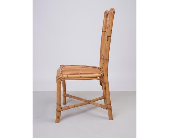 Bamboo desk and chair - M/1972 and 1973.