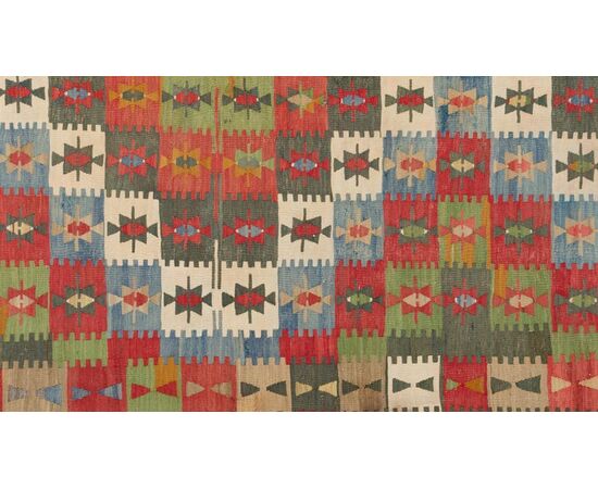Part of an antique Turkish kilim - no. 271 -