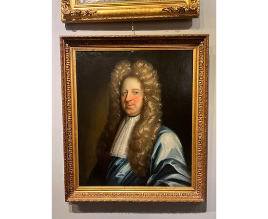 Pair of French portraits