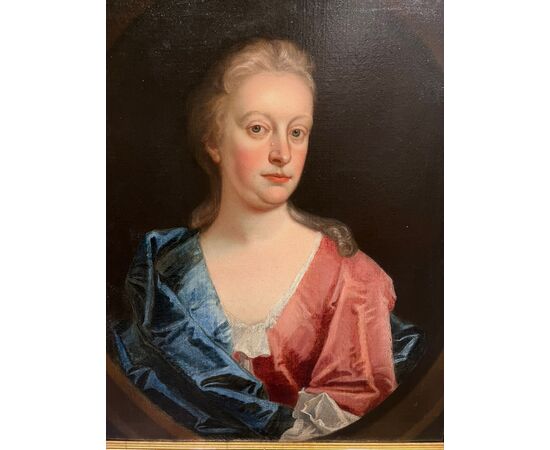 Pair of French portraits