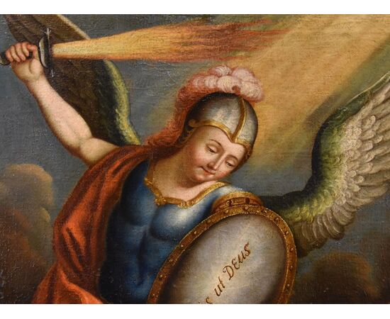 Saint Michael the Archangel, Juan Pedro López (Caracas, Venezuela, 1724 - 1787)
