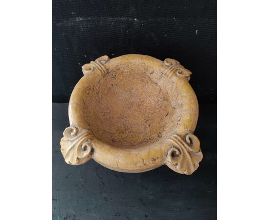 Elegante acquasantiera in marmo giallo - 37 x 37 cm - Venezia