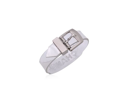CHANEL Bracciale Vintage in Metallo Col. Argento CHANEL