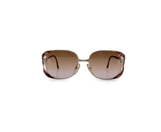 DIOR Occhiali da Sole Vintage in Metallo Col. Oro