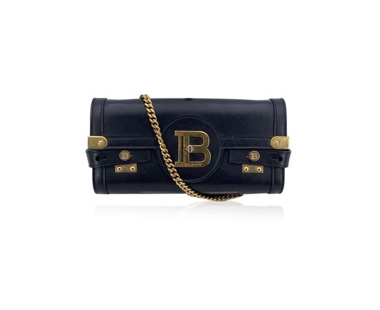 BALMAIN Borsa a Tracolla in Pelle Col. Nero B Buzz S