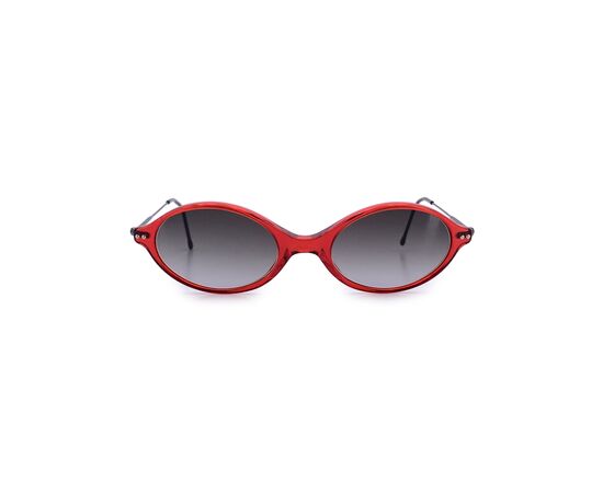 GIORGIO ARMANI Occhiali da Sole Vintage in Acetato Col. Rosso
