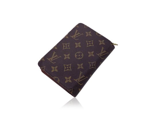 LOUIS VUITTON Portafoglio Vintage in Tela Col. Marrone M