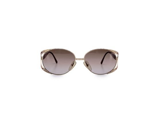 DIOR Occhiali da Sole Vintage in Metallo Col. Oro