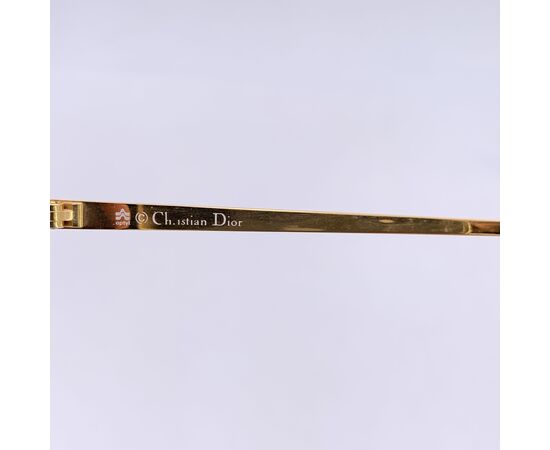 DIOR Occhiali da Sole Vintage in Acetato Col. Marrone