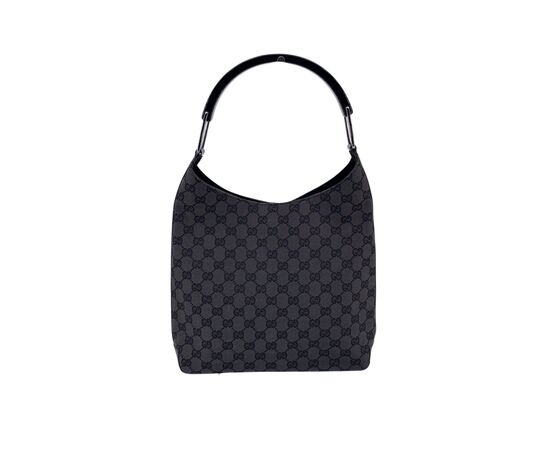 GUCCI Borsa Hobo in Tela Col. Nero Hobo M