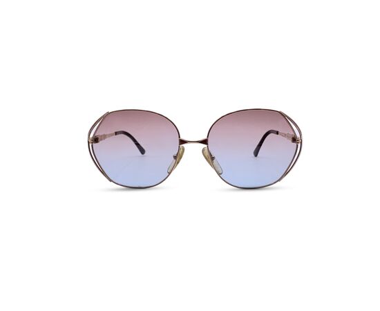 DIOR Occhiali da Sole Vintage in Metallo Col. Oro