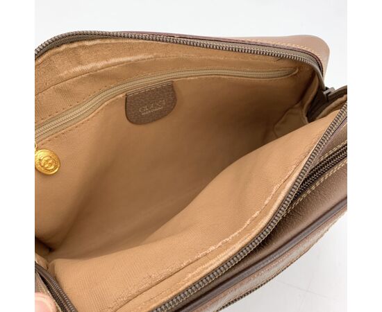 GUCCI Pochette Vintage in Tela Col. Beige M