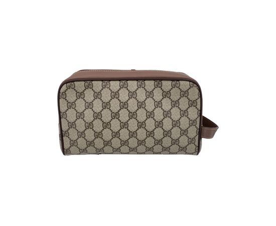 GUCCI Pochette Vintage in Tela Col. Beige M
