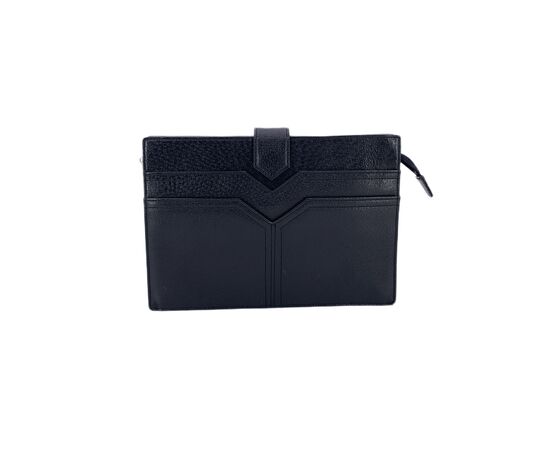 YVES SAINT LAURENT Pochette Vintage in Pelle Col. Nero M