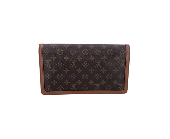 LOUIS VUITTON Pochette Vintage in Tela Col. Marrone M