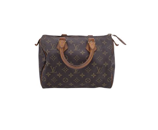 LOUIS VUITTON Borsa a Mano Vintage in Tela Col. Marrone Speedy S