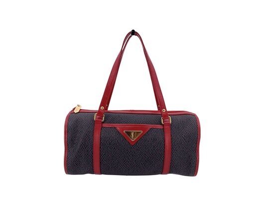 YVES SAINT LAURENT Borsa a Mano in Tela Col. Grigio M