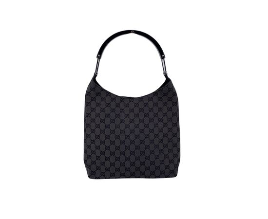 GUCCI Borsa Hobo in Tela Col. Nero Hobo M