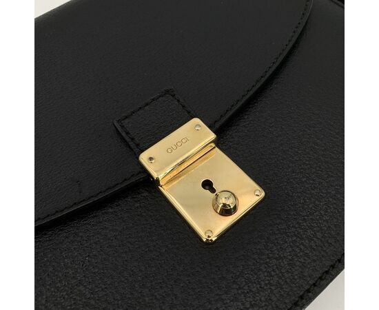 GUCCI Pochette Vintage in Pelle Col. Nero - S