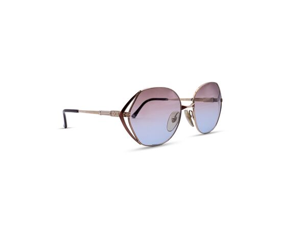 DIOR Occhiali da Sole Vintage in Metallo Col. Oro