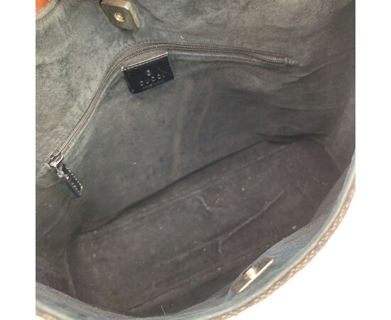 GUCCI Borsa Hobo in Tela Col. Nero Hobo M