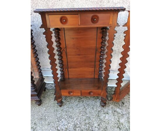 Pair of display cabinets