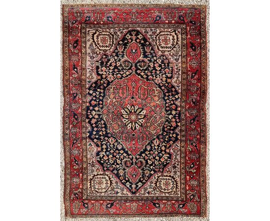 Hand-knotted Saruk Persian rug – cm 148 x 101