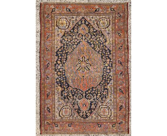 Hand-knotted Saruk Persian rug – cm 148 x 101
