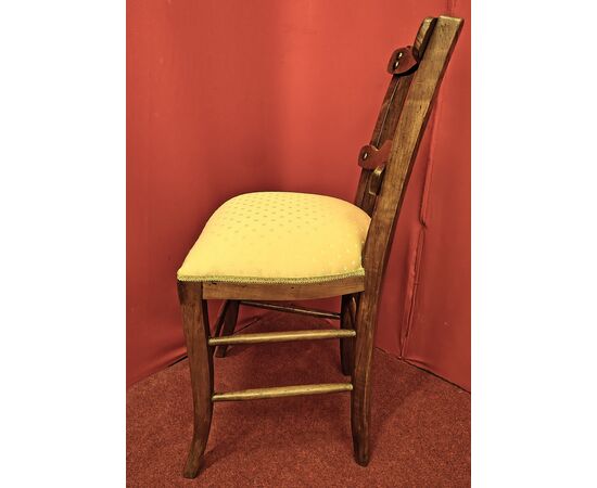 Set of six kitchen chairs