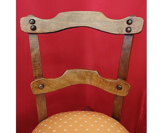 Set of six kitchen chairs