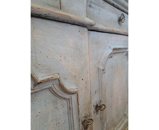 Credenza a 3 ante dipinta dell' Ottocento