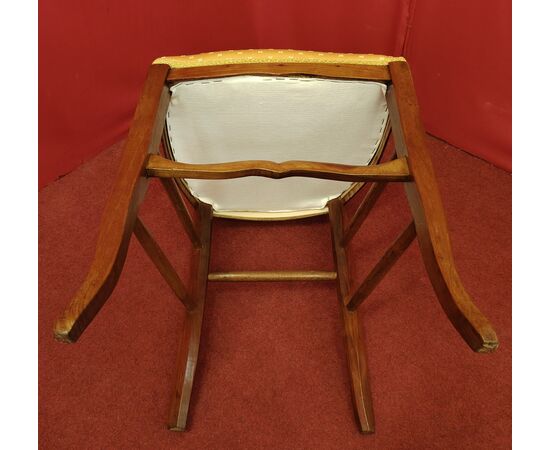 Set of six kitchen chairs