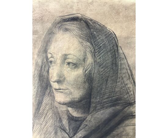 Portrait of a veiled woman