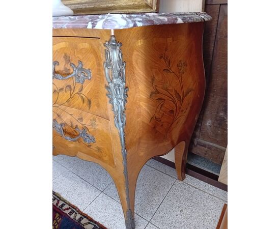Comò stile Luigi XV H 87 125 x 55