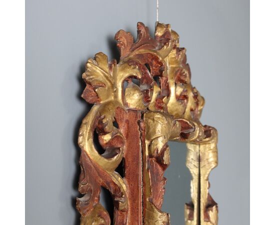 Piccola Cornice Barocca Italia XVII Secolo