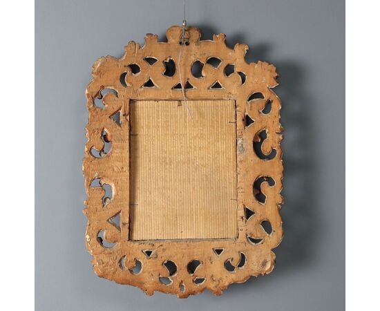 Piccola Cornice Barocca Italia XVII Secolo