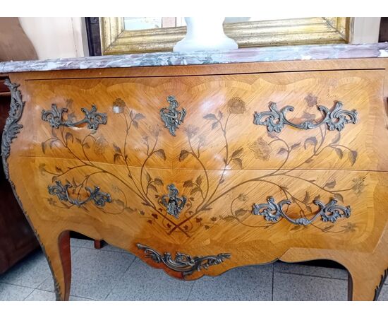 Comò stile Luigi XV H 87 125 x 55