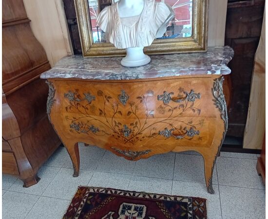 Comò stile Luigi XV H 87 125 x 55