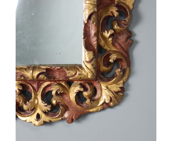 Piccola Cornice Barocca Italia XVII Secolo
