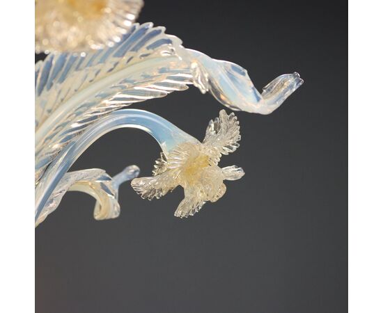 Lampadario Veneziano Murano Fine XIX Secolo