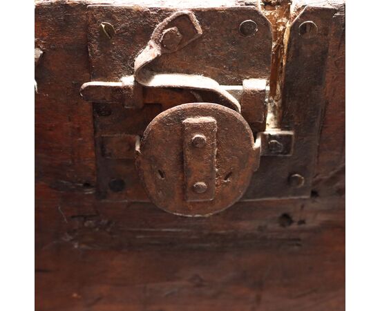 Baule in Pioppo Italia XVIII Secolo