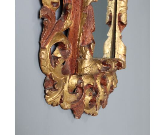 Piccola Cornice Barocca Italia XVII Secolo